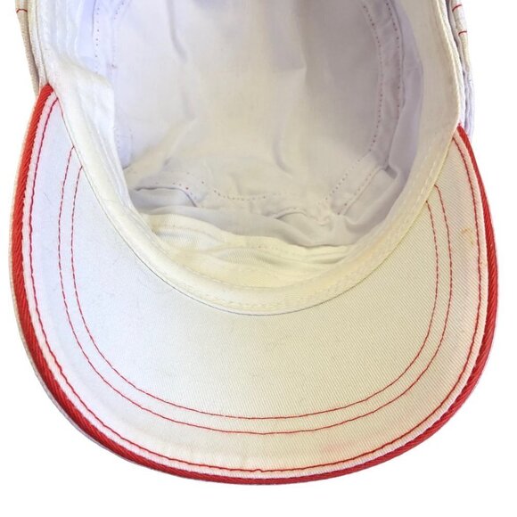 Lamborghini White and Red Sporty Hat - Picture 9 of 9